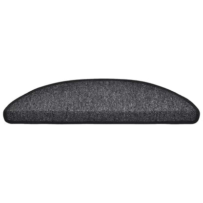 Stufenmatten 20 Stk. 56x17x3 cm Anthrazit Halbrund