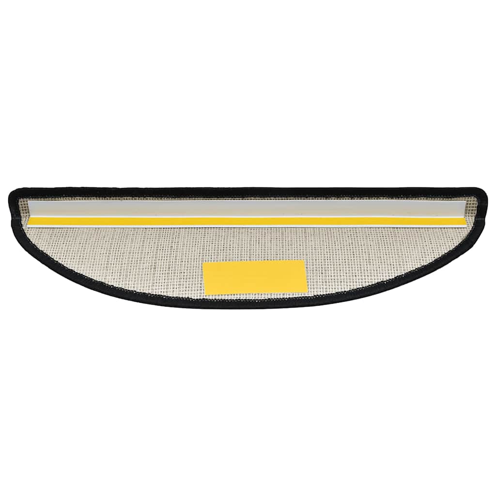 Stufenmatten 20 Stk. 56x17x3 cm Anthrazit Halbrund