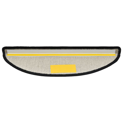 Stufenmatten 20 Stk. 56x17x3 cm Anthrazit Halbrund