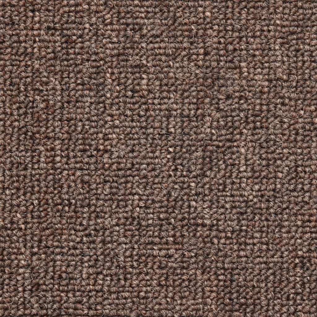 Stufenmatten 20 Stk. 56x17x3 cm Kaffeebraun Halbrund