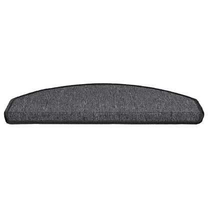 Stufenmatten 20 Stk. 65x24x4 cm Anthrazit Halbrund Groß