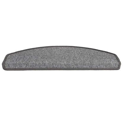 Stufenmatten 20 Stk. 65x24x4 cm Dunkelgrau Halbrund Groß