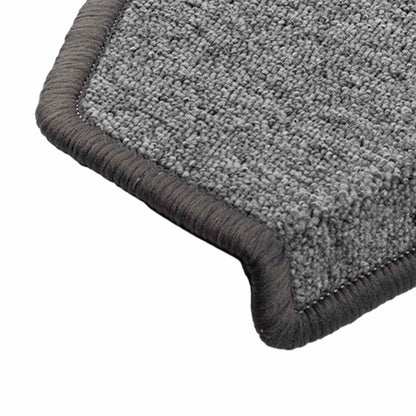 Stufenmatten 20 Stk. 65x24x4 cm Dunkelgrau Halbrund Groß