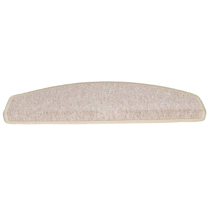Stufenmatten 20 Stk. 65x24x4 cm Taupe Halbrund Groß