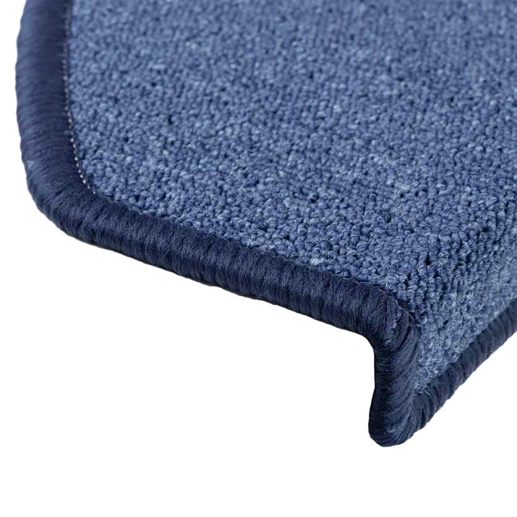 Stufenmatten 20 Stk. 65x24x4 cm Blau Halbrund Groß