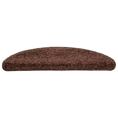 Stufenmatten 30 Stk. 56x17x3 cm Braun Halbrund