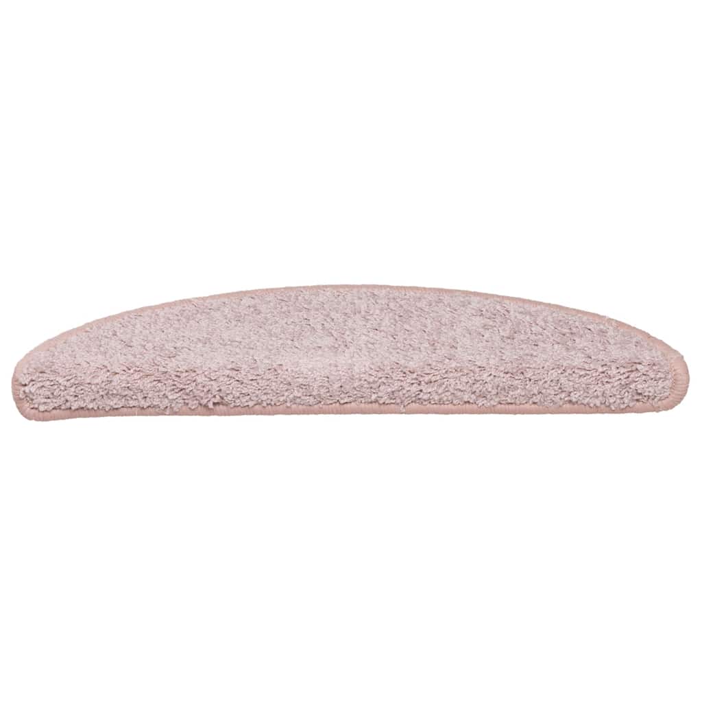 Stufenmatten 30 Stk. 56x17x3 cm Hellrosa Halbrund