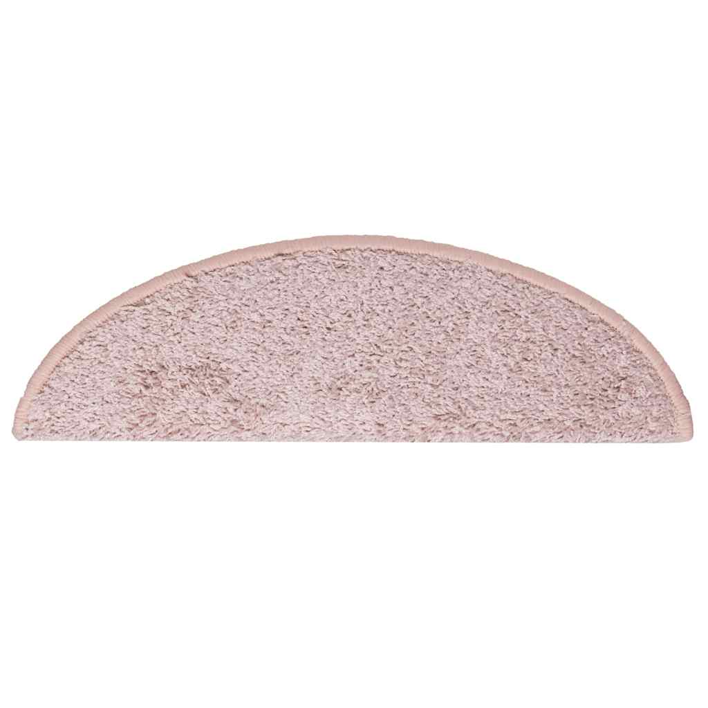 Stufenmatten 30 Stk. 56x17x3 cm Hellrosa Halbrund