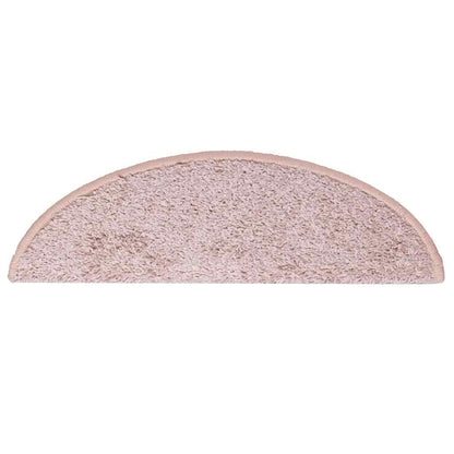 Stufenmatten 30 Stk. 56x17x3 cm Hellrosa Halbrund