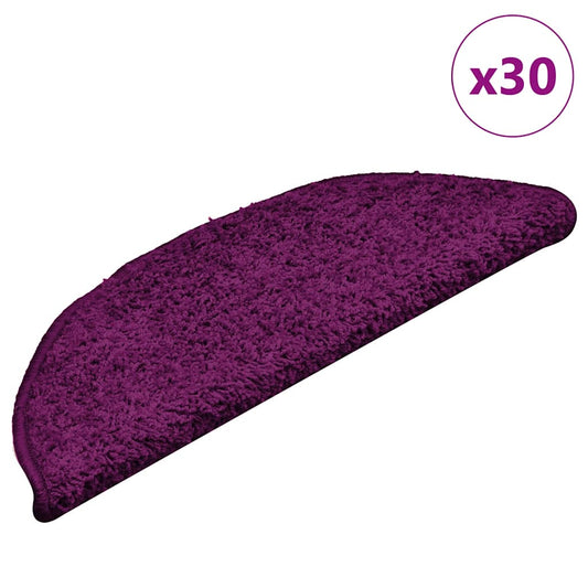 Stufenmatten 30 Stk. 56x17x3 cm Rosa Halbrund