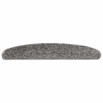 Stufenmatten 30 Stk. 65x21x4 cm Grau Halbrund Groß