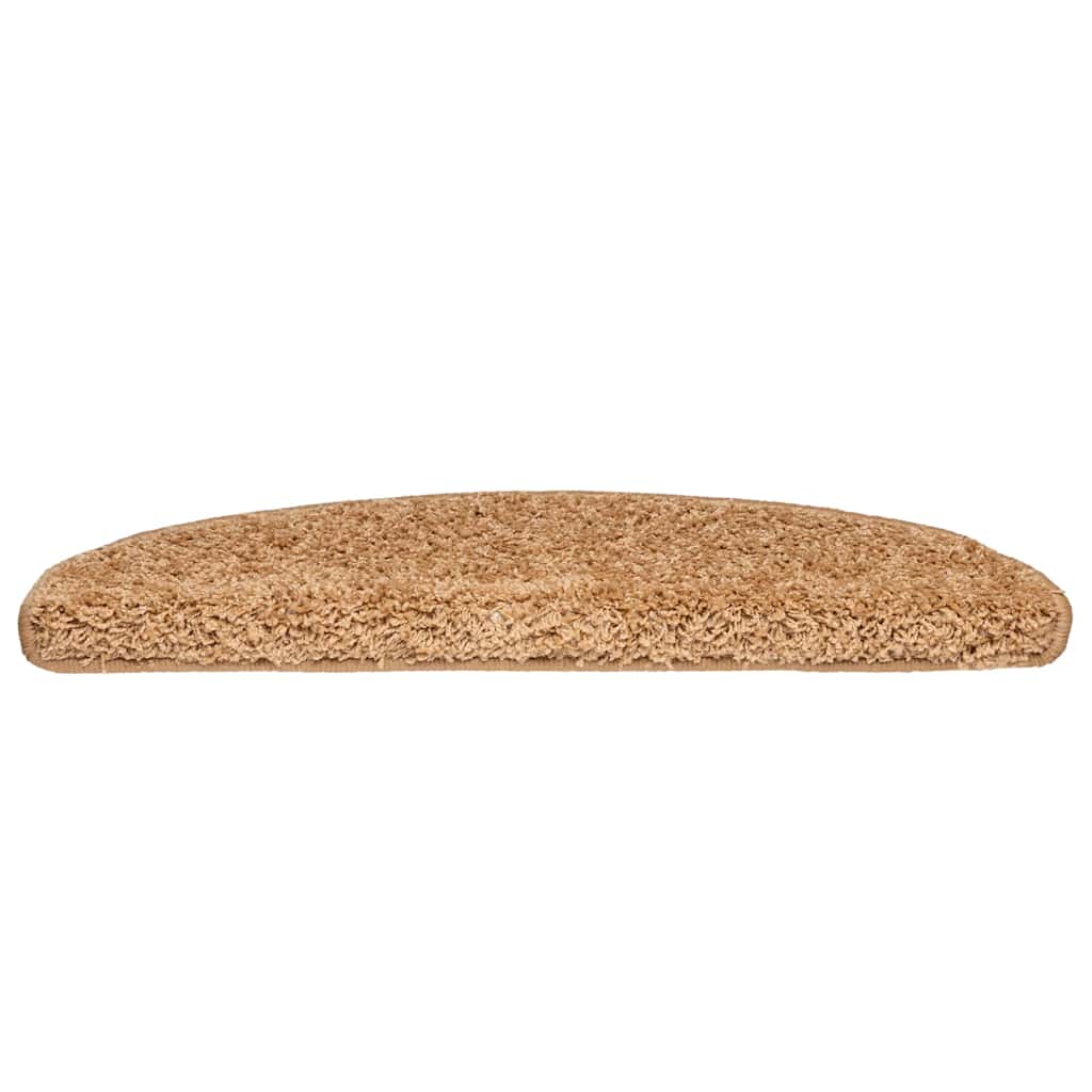 Stufenmatten 30 Stk. 65x21x4 cm Beige Halbrund Groß