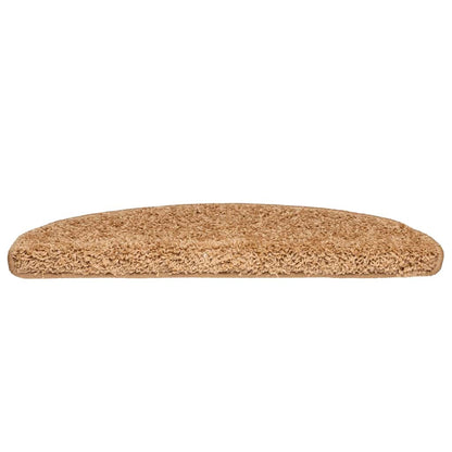 Stufenmatten 30 Stk. 65x21x4 cm Beige Halbrund Groß
