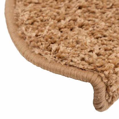Stufenmatten 30 Stk. 65x21x4 cm Beige Halbrund Groß