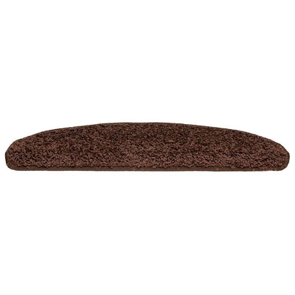 Stufenmatten 30 Stk. 65x21x4 cm Braun Halbrund Groß