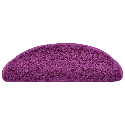 Stufenmatten 30 Stk. 65x21x4 cm Violett Halbrund Groß