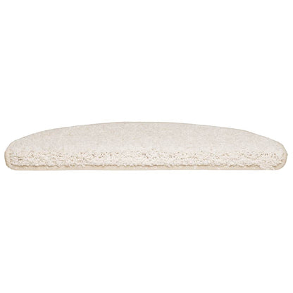 Stufenmatten 30 Stk. 65x21x4 cm Weiß Halbrund Groß