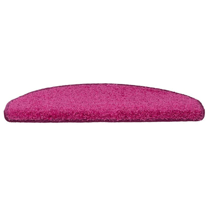 Stufenmatten 30 Stk. 65x21x4 cm Rosa Halbrund Groß