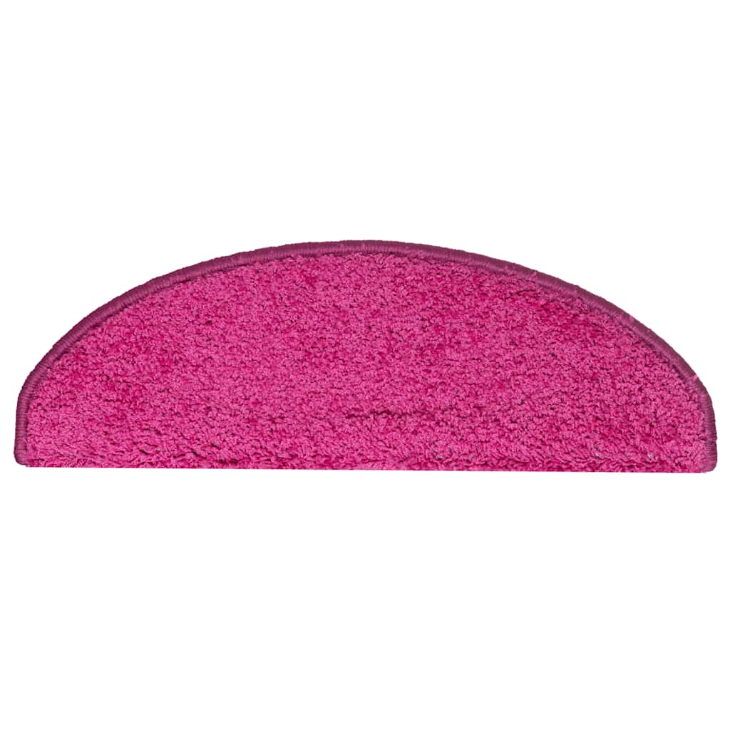Stufenmatten 30 Stk. 65x21x4 cm Rosa Halbrund Groß