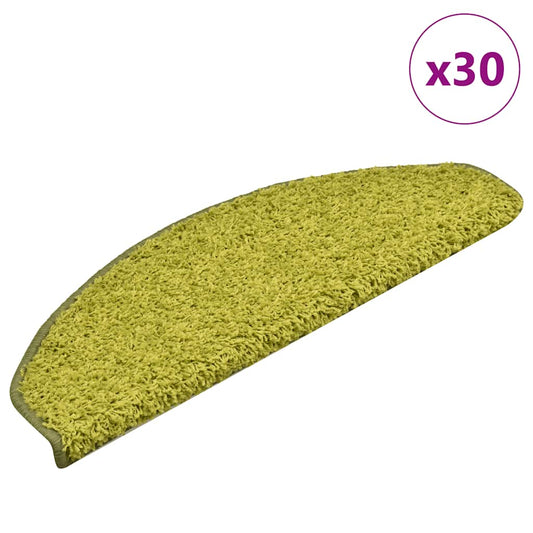 Stufenmatten 30 Stk. 65x21x4 cm Grün Halbrund Groß