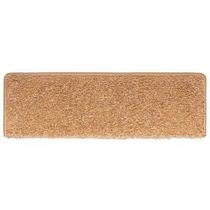 Stufenmatten 30 Stk. 65x21x4 cm Beige Rechteckiger Rand