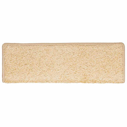 Stufenmatten 30 Stk. 65x21x4 cm Creme Rechteckiger Rand