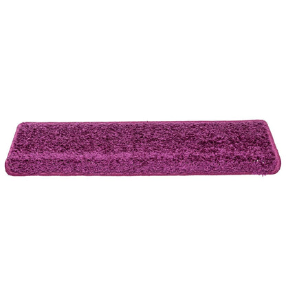 Stufenmatten 30 Stk. 65x21x4 cm Violett Rechteckiger Rand