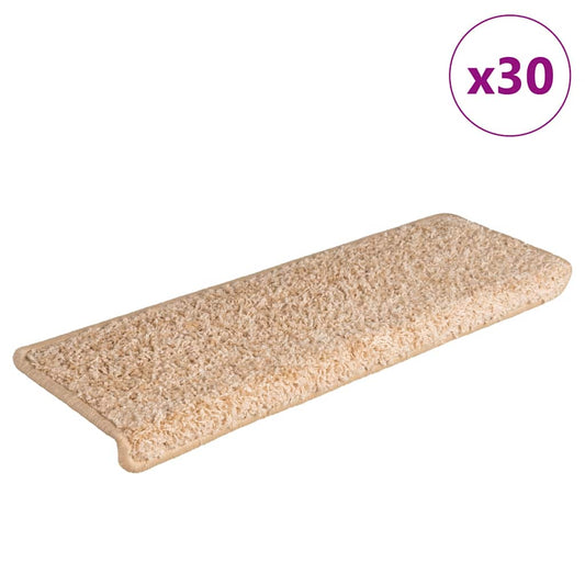 Stufenmatten 30 Stk. 65x21x4 cm Gold Rechteckiger Rand