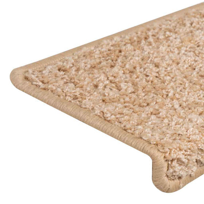 Stufenmatten 30 Stk. 65x21x4 cm Gold Rechteckiger Rand