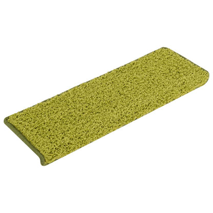 Stufenmatten 30 Stk. 65x21x4 cm Grün Rechteckiger Rand