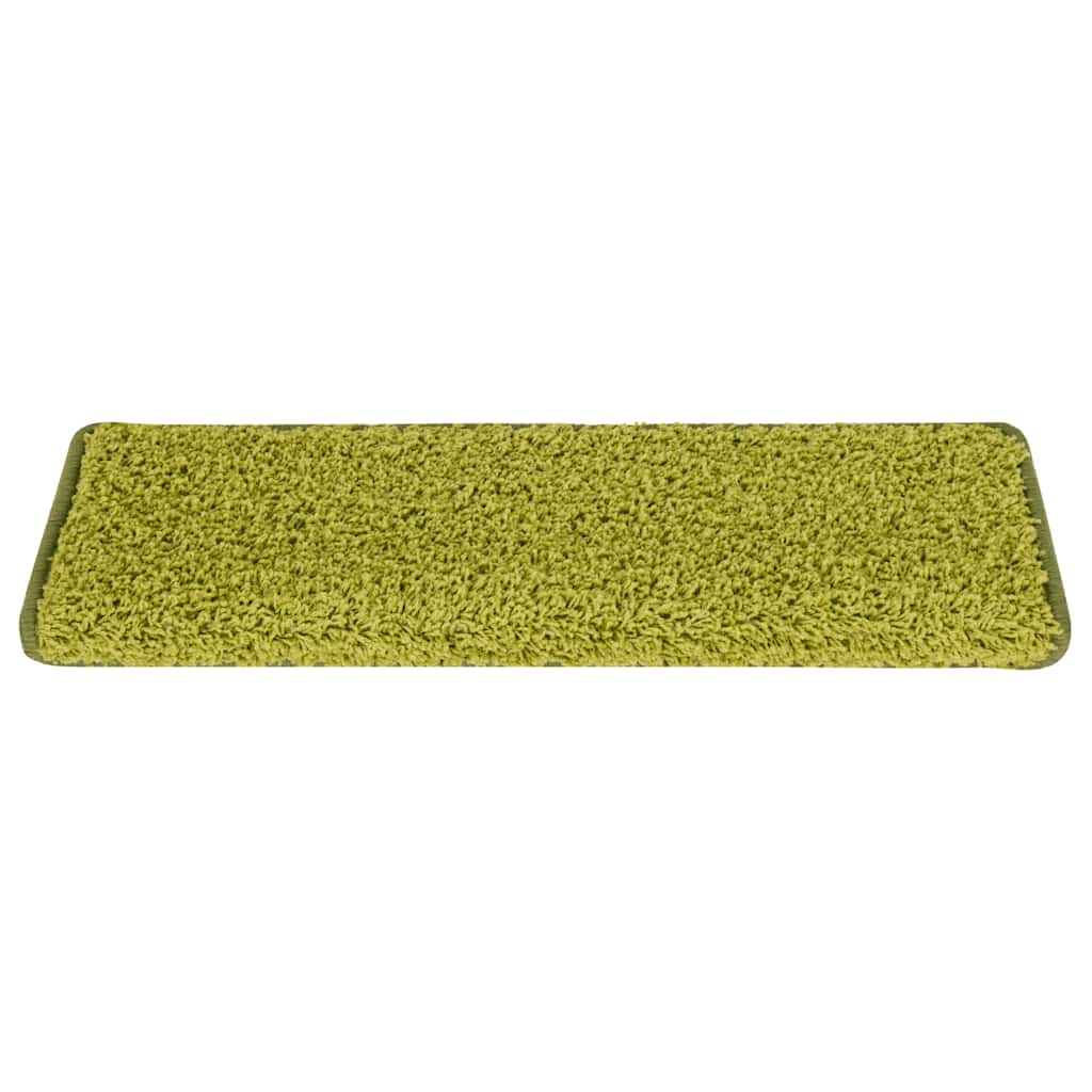 Stufenmatten 30 Stk. 65x21x4 cm Grün Rechteckiger Rand