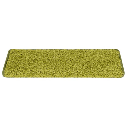 Stufenmatten 30 Stk. 65x21x4 cm Grün Rechteckiger Rand