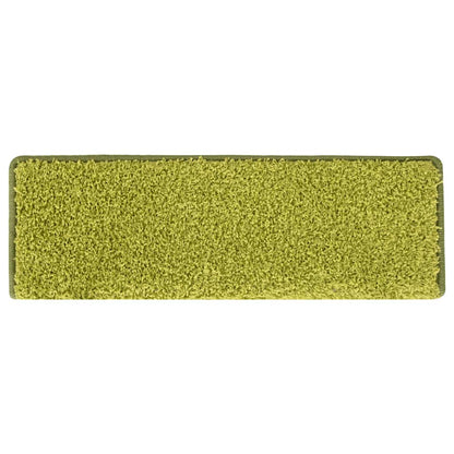 Stufenmatten 30 Stk. 65x21x4 cm Grün Rechteckiger Rand