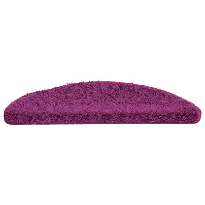 Stufenmatten 20 Stk. 56x17x3 cm Violett Halbrund