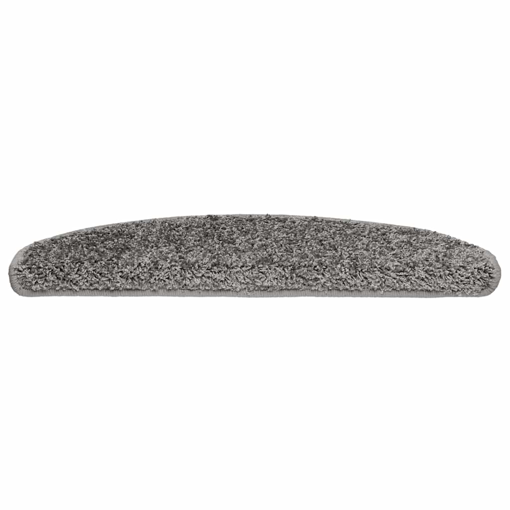 Stufenmatten 20 Stk. 65x21x4 cm Grau Halbrund Groß