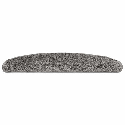 Stufenmatten 20 Stk. 65x21x4 cm Grau Halbrund Groß
