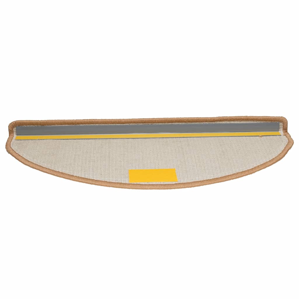 Stufenmatten 20 Stk. 65x21x4 cm Beige Halbrund Groß