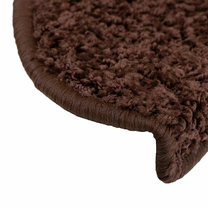 Stufenmatten 20 Stk. 65x21x4 cm Braun Halbrund Groß