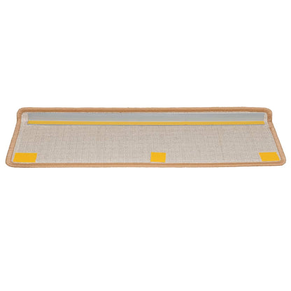 Stufenmatten 20 Stk. 65x21x4 cm Beige Rechteckiger Rand