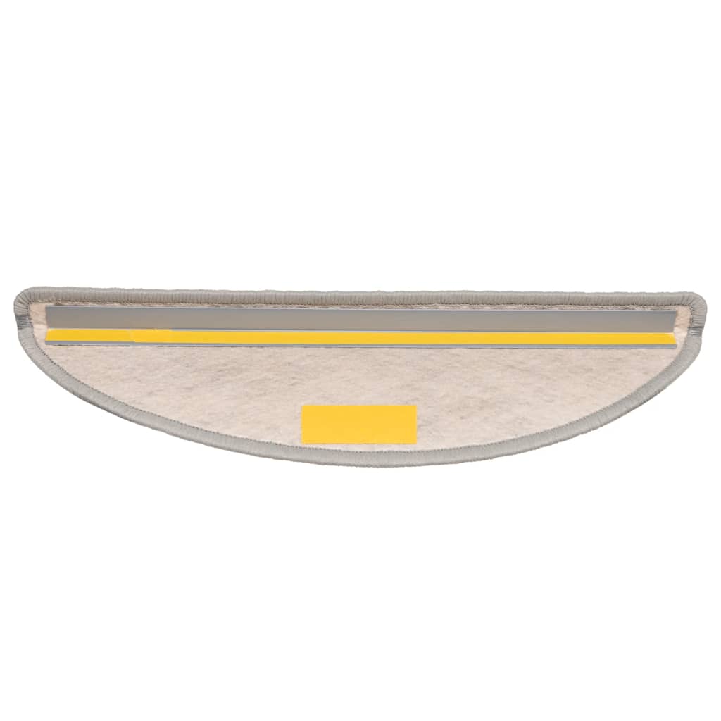 Stufenmatten Selbstklebend Sisal-Optik 30Stk. 56x17x3cm Platina