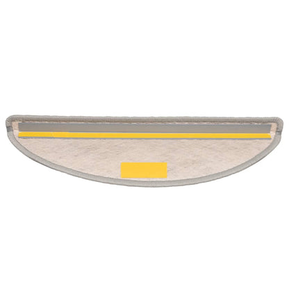 Stufenmatten Selbstklebend Sisal-Optik 30Stk. 56x17x3cm Platina