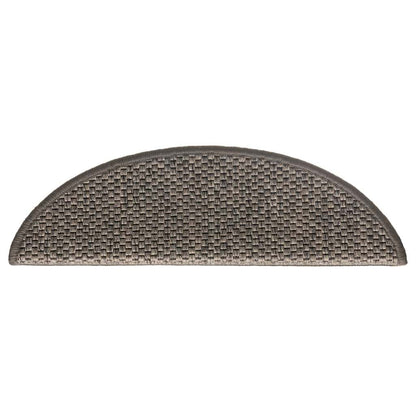 Stufenmatten Selbstklebend Sisal-Optik 30 Stk. 56x17x3 cm