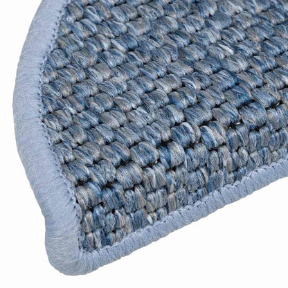Stufenmatten Selbstklebend Sisal-Optik 30Stk. 56x17x3cm Blau