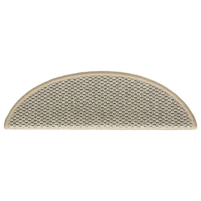 Stufenmatten Selbstklebend Sisal-Optik 30Stk. 56x17x3cm