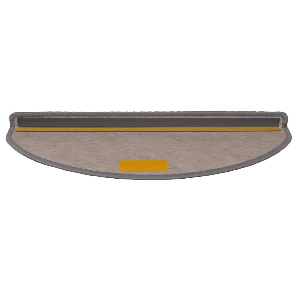 Stufenmatten Selbstklebend Sisal-Optik 30Stk. 65x21x4cm Platina