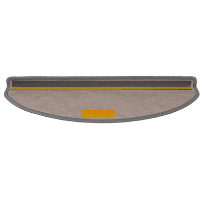 Stufenmatten Selbstklebend Sisal-Optik 30Stk. 65x21x4cm Platina