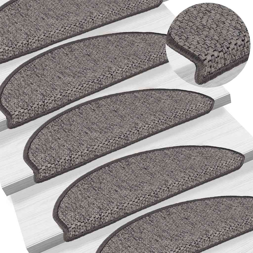 Stufenmatten Selbstklebend Sisal-Optik 30 Stk. 65x21x4cm