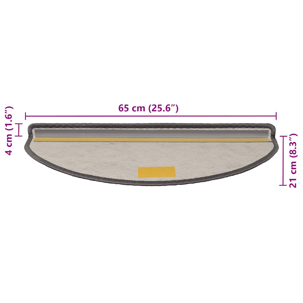 Stufenmatten Selbstklebend Sisal-Optik 30 Stk. 65x21x4cm