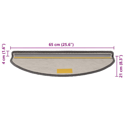 Stufenmatten Selbstklebend Sisal-Optik 30 Stk. 65x21x4cm