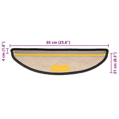 Stufenmatten Selbstklebend Sisal-Optik 30Stk. 65x21x4cm